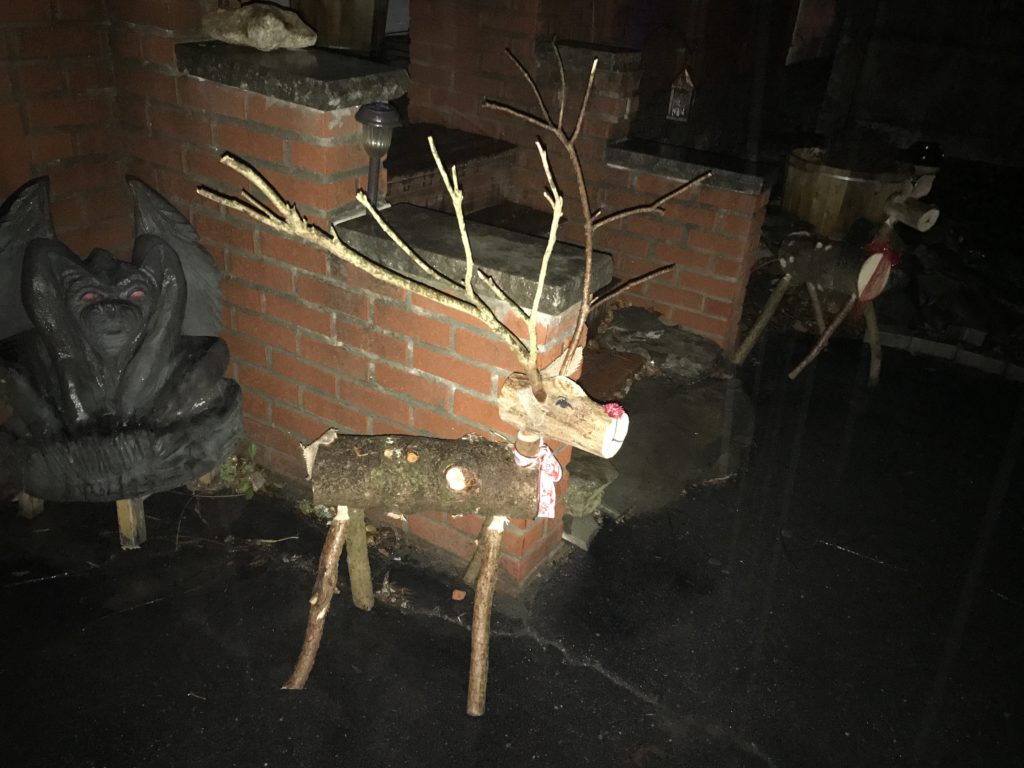 Chainsaw Art Reindeer Hudson Valley NY