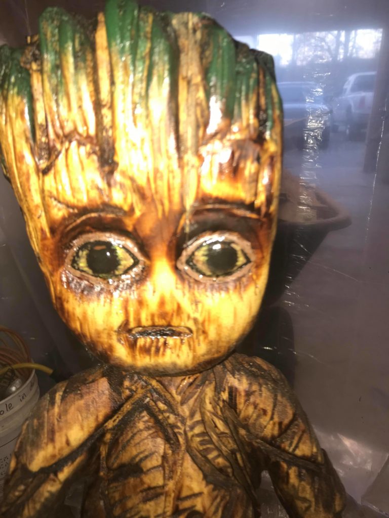 Chainsaw Art Groot Michele Vanderpyle