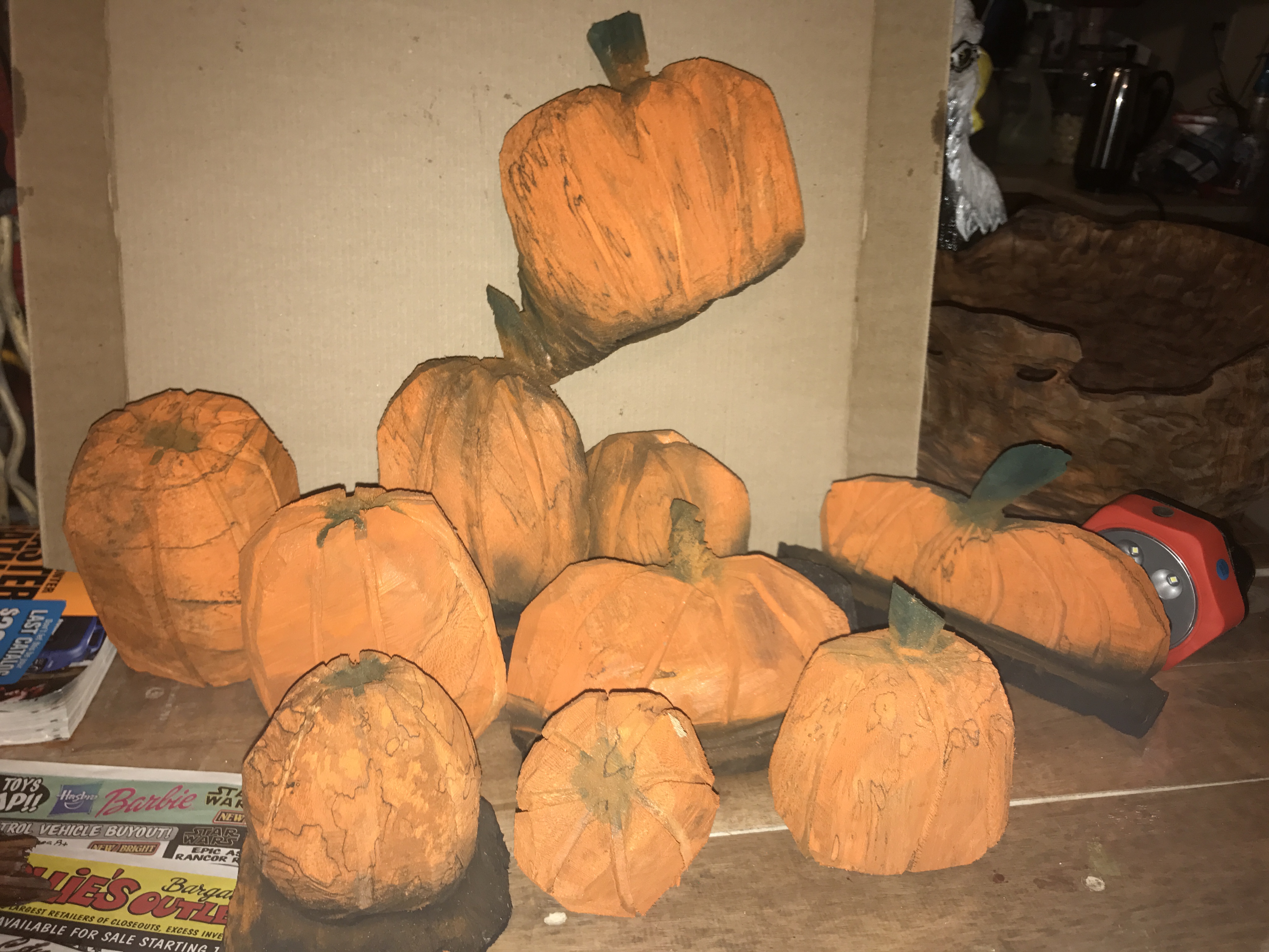 Chainsaw Art Pumpkins