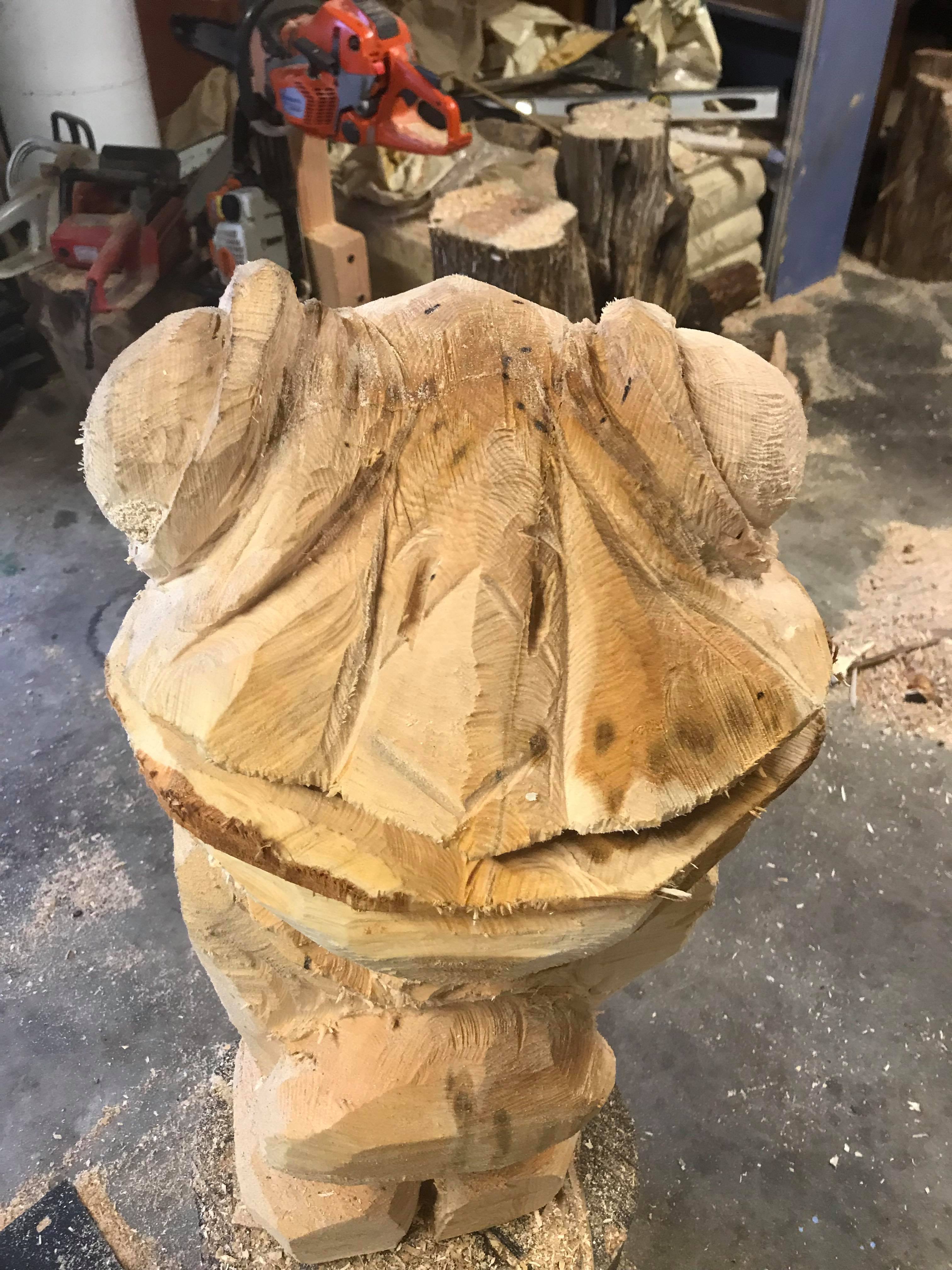 Chainsaw Art Frog